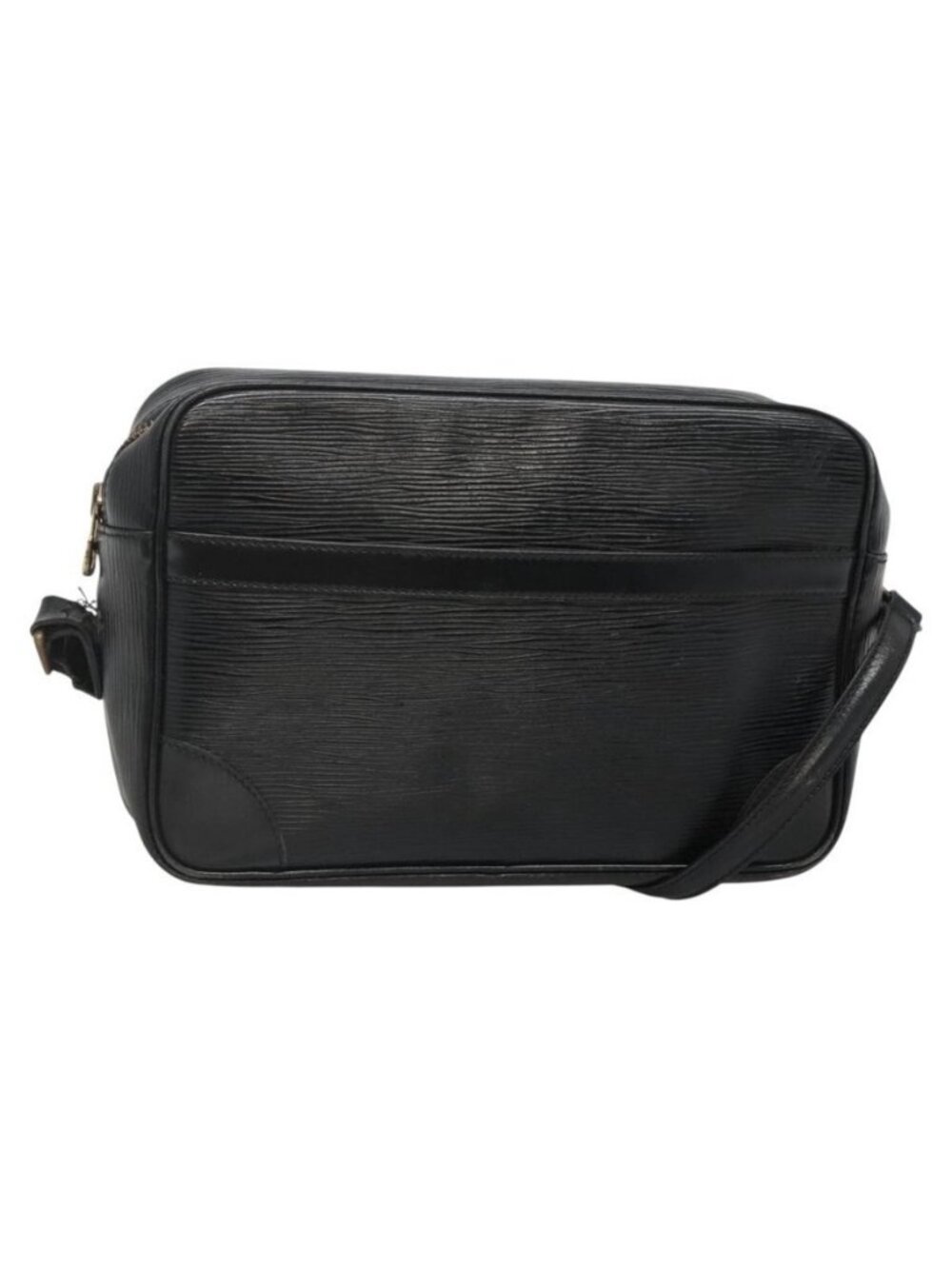 Authentic LOUIS VUITTON Epi Trocadero 27 Shoulder Bag Black M52312 LV